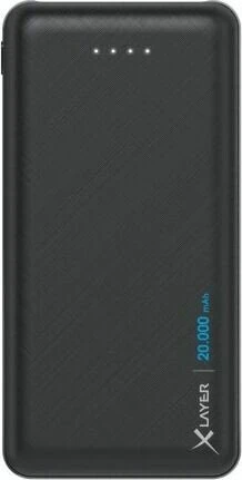 XLayer Powerbank Micro 20000mAh schwarz