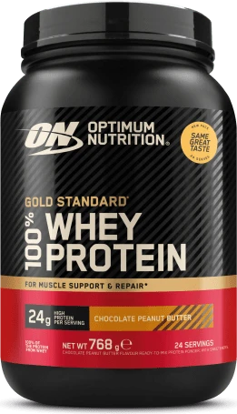 Optimum Nutrition Gold Standard 100% Whey Chocolate Peanut Butter 768g