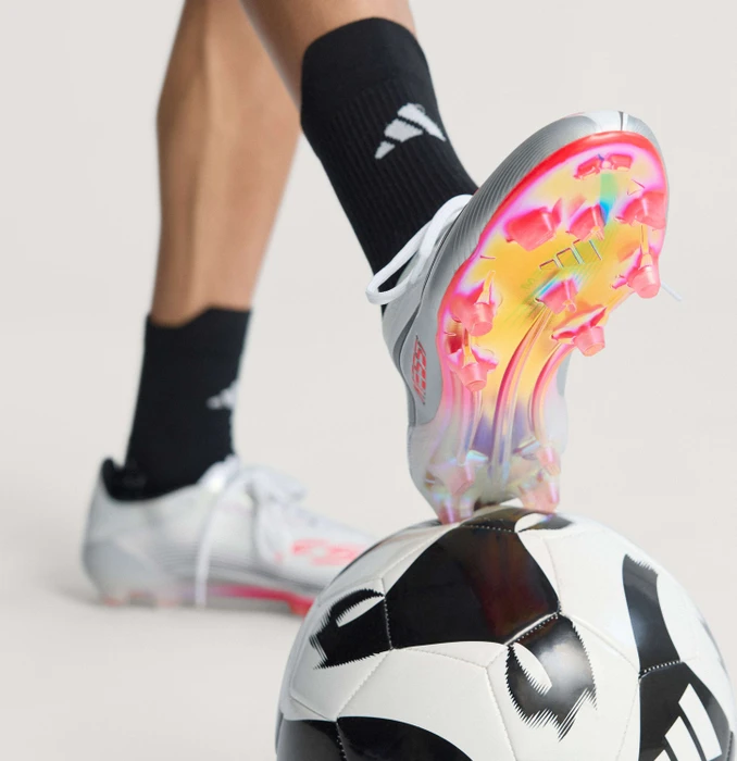 adidas F50 Elite Messi FG cloud white/lucid red/metallic silver
