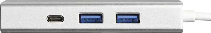 Hama USB-Hub, 1x USB-C 3.0, 2x USB-A 3.0, 2x 3.5mm Audio, USB-C 3.0 [Stecker]