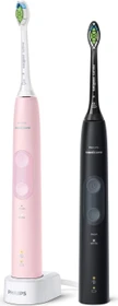 Philips HX6830/35 Sonicare ProtectiveClean 4500 schwarz/rosa + 2. Handstück