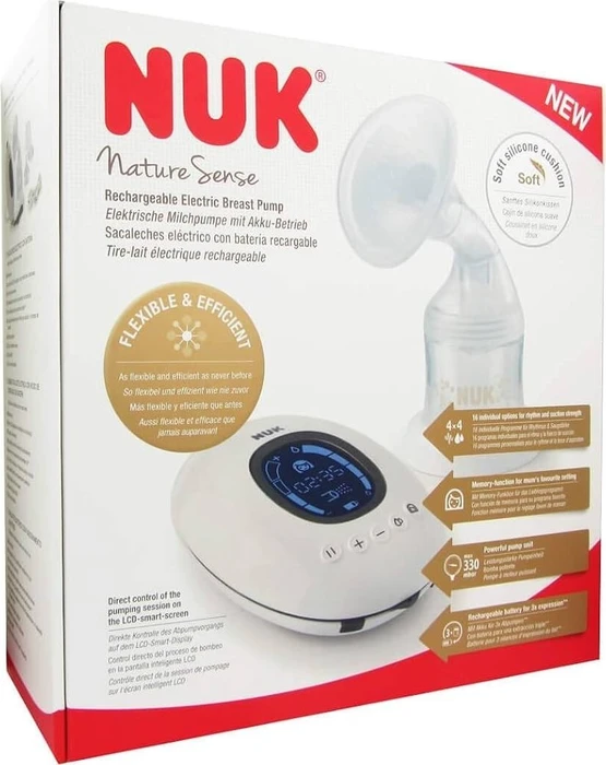 NUK Nature Sense Elektrische Doppel-Milchpumpe