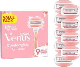 Gillette Venus Comfortglide Spa Breeze Rasierklinge, 9 Stück