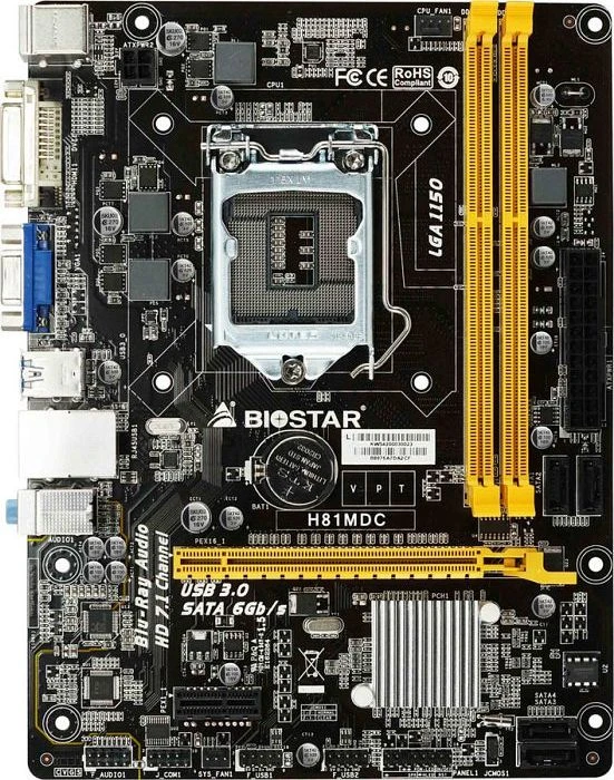 Biostar H81MDC (Intel 1150)