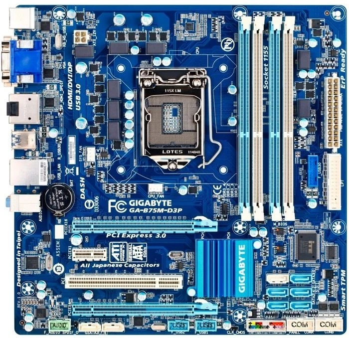 GIGABYTE GA-B75M-D3P (Intel 1155)