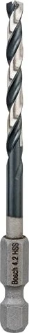 Bosch Professional PRO Metal HSS-G Impact Spiralbohrer, 4.2x43x83mm, 1 Stück
