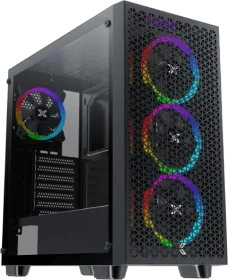 Xigmatek Gaming G Pro, schwarz, Glasfenster (EN42522)