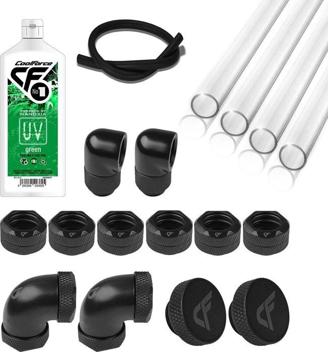 Nanoxia PETG Starter Pack S 16/13mm UV Green