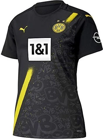 Puma BVB Borussia Dortmund Replica Heimtrikot Auswärtstrikot kurzarm (Damen)
