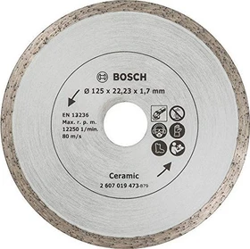 Bosch DIY Diamanttrennscheibe für Fliesen, 125x1.7x22.23mm, 1 Stück