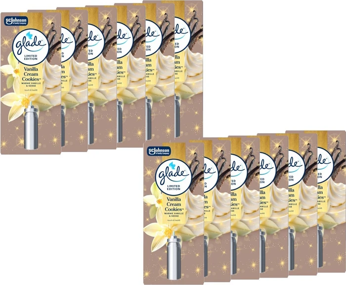Glade Touch & Fresh Vanilla Cream Cookies Refill, 10ml