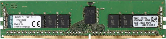Kingston Server Premier RDIMM 8GB, DDR4-2400, CL17-17-17, 1RX8, reg ECC