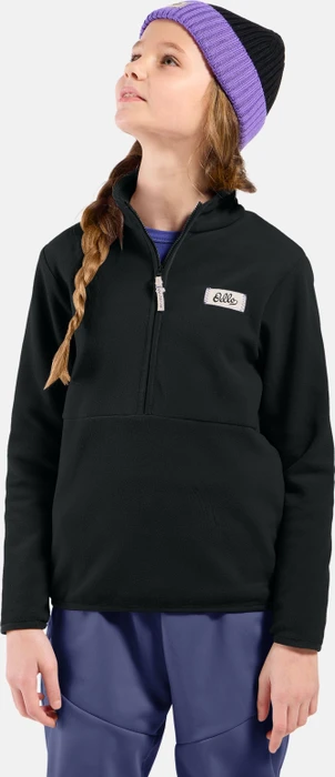 Odlo Adventurer Mid Layer Half Zip Funktionsshirt langarm schwarz (Junior)