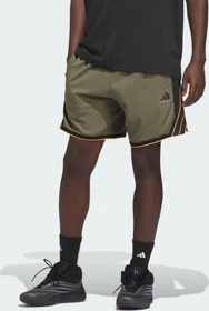 adidas Crazy Lite Trainingshose kurz olive strata/lucid orange (Herren)