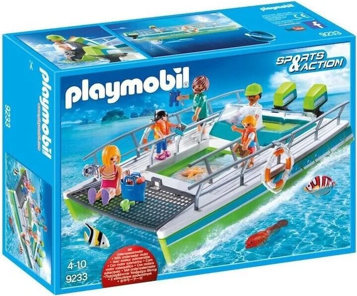 playmobil Sports & Action Glasbodenboot mit Unterwassermotor