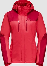 Jack Wolfskin Jasper Funktionsjacke tulip red (Damen)