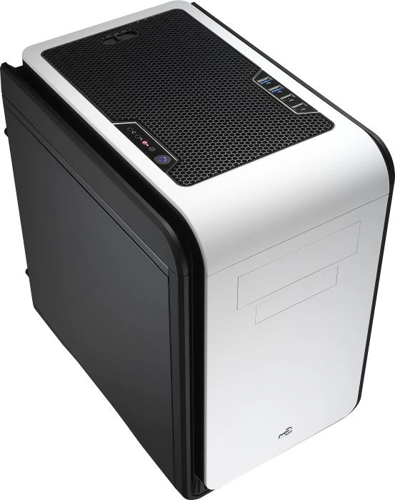 AeroCool DS Cube Black/White Window Edition, Acrylfenster