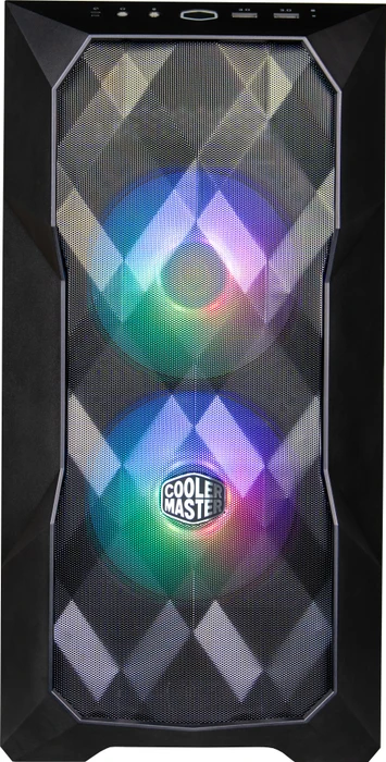 Cooler Master MasterBox TD300 Mesh, schwarz, Glasfenster