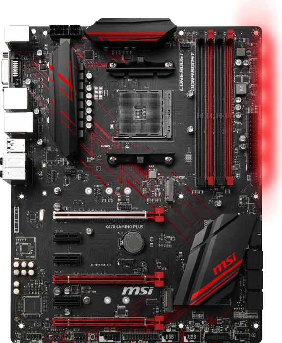 MSI X470 Gaming Plus (AMD AM4)