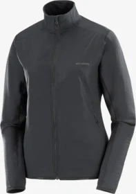 Salomon Essential Lightwarm Hybrid Funktionsjacke deep black (Damen)