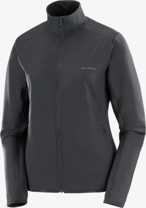 Salomon Essential Lightwarm Hybrid Funktionsjacke deep black (Damen)