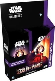 Star Wars: Unlimited Secrets of Power - Booster Carbonite Display (EN)