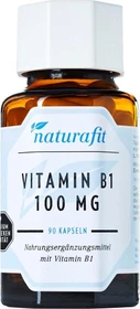 naturafit Vitamin B1 100mg Kapseln, 90 Stück