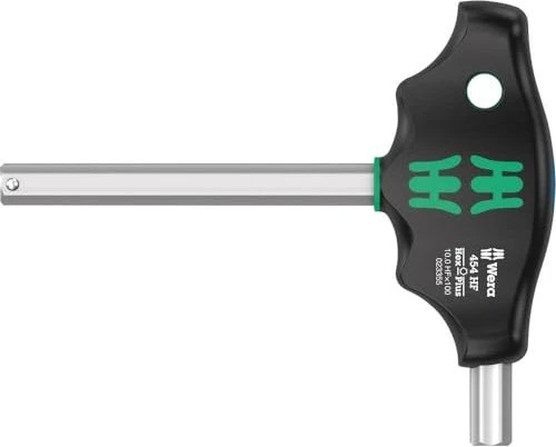 Wera Serie 400 454 HF Hex-Plus Innensechskant Schraubendreher, 10x100mm