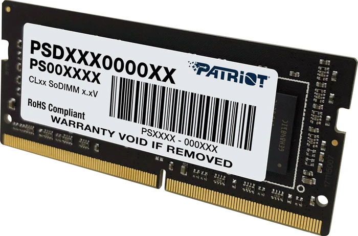 Patriot Signature Line SO-DIMM 8GB, DDR4-3200, CL22-22-22-52