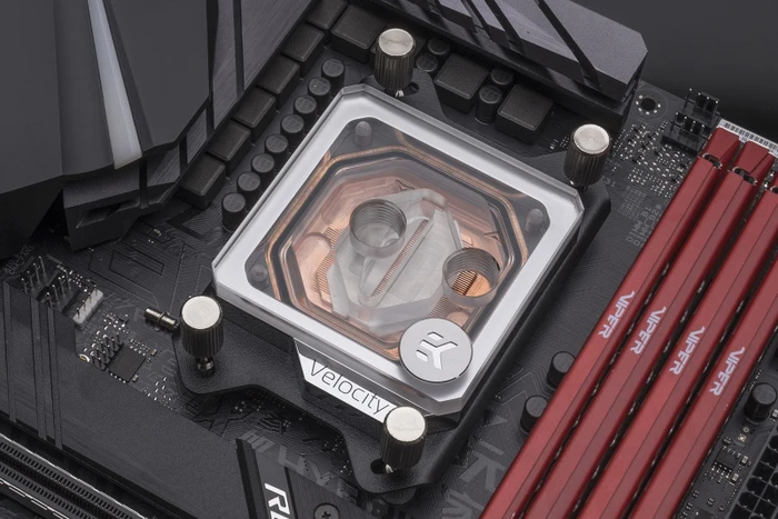 EK Water Blocks Quantum Line EK-Quantum Velocity AMD, Copper Acryl