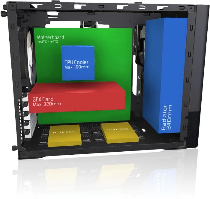 Fractal Design Node 804, Acrylfenster