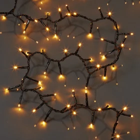 Hellum Cluster-Lichterkette LED 800x warmweiß