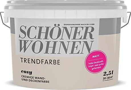 Schöner Wohnen Trendfarben innen cosymatt hochdeckend, 2.5l