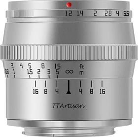 TTArtisan 50mm 1.2 für L-Mount silber