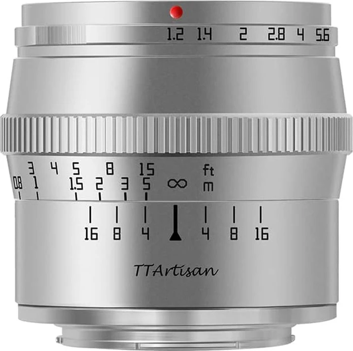 TTArtisan 50mm 1.2 für L-Mount silber
