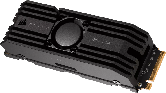 Corsair Force Series MP700 2TB, M.2 2280 / M-Key / PCIe 5.0 x4, Kühlkörper