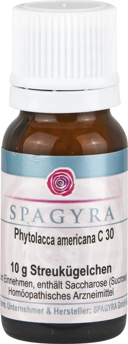 Spagyra Phytolacca Americana C30 Globuli, 10g