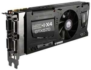 KFA2 MDT X4 GeForce GTX 570, 1.25GB GDDR5, 4x DVI, Mini HDMI
