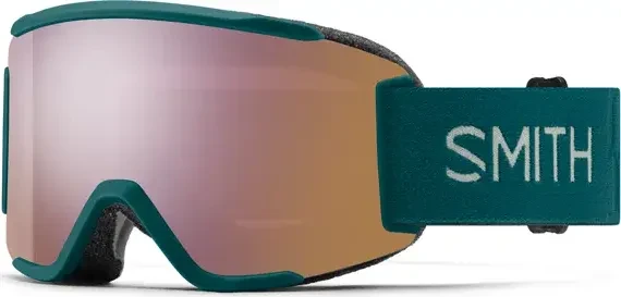 Smith Squad S malachite/chromapop everyday rose gold mirror