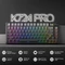 Redragon Behemoth K724 Pro Wireless, Concrete Jungle, LEDs RGB, Mint Mambo, USB/Bluetooth, US Vorschaubild