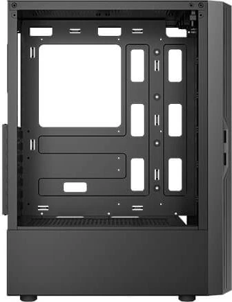 Antec AX20, schwarz, Glasfenster