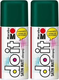Marabu Do It Colorspray Satin Matt, dunkelgrün, 150ml