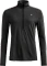 Ortovox 185 Rock'n'Wool Zip Neck Funktionsshirt langarm black raven (Damen) Vorschaubild