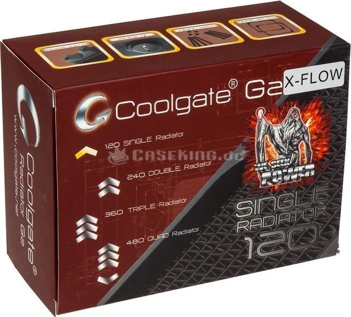 Coolgate G2 X Flow Version Single 120mm