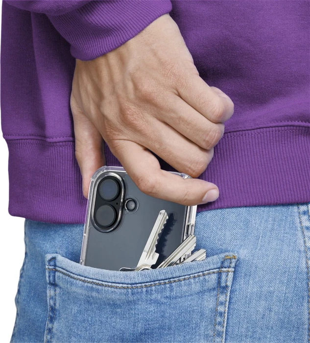 Hama Handyhülle Extreme Protect für Apple iPhone 16e transparent