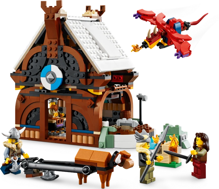 LEGO Creator 3in1 - Wikingerschiff mit Midgardschlange