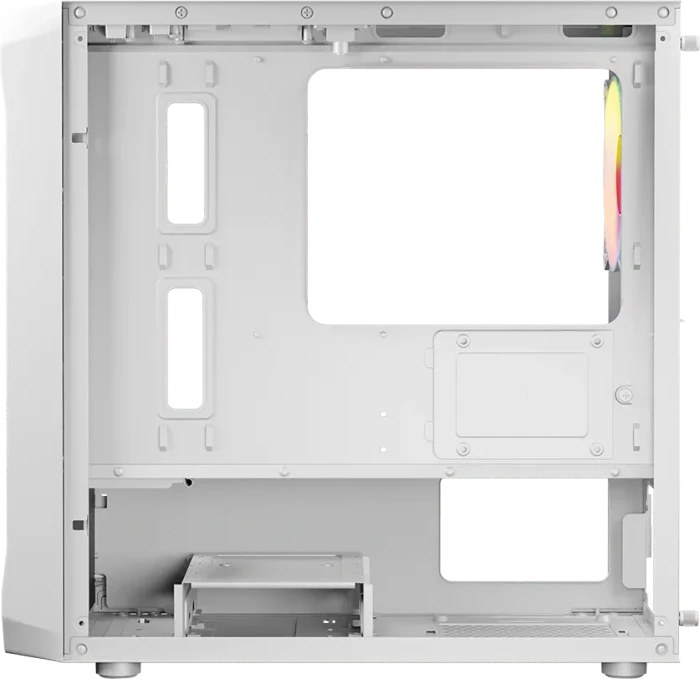 Logic Concept Portos ARGB Mini White, Glasfenster