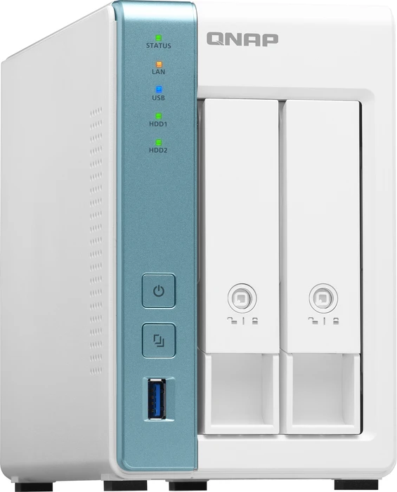 QNAP Turbo Station TS-231P3-4G, 4GB RAM, 1x RJ-45 2.5GBase-T, 1x RJ-45 1000Base-T