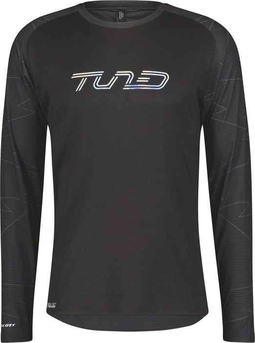 Scott Trail Tuned Trikot langarm schwarz (Herren)