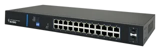 Avizio SU Rackmount Gigabit Switch, 24x RJ-45, 2x SFP, 250W PoE+